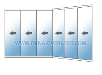 Цена на остекление лоджии 6 метров под ключ